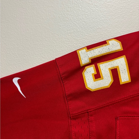 Nike NFL Kansas City Chiefs Patrick Mahomes Official Red Game Jersey Youth L - Picture 11 of 12